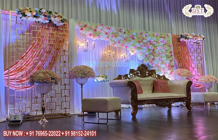Engagement Stage Candle Walls For Decoration