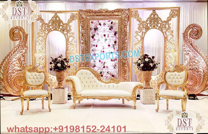 Royal Indian Decor Wedding Stage Frames