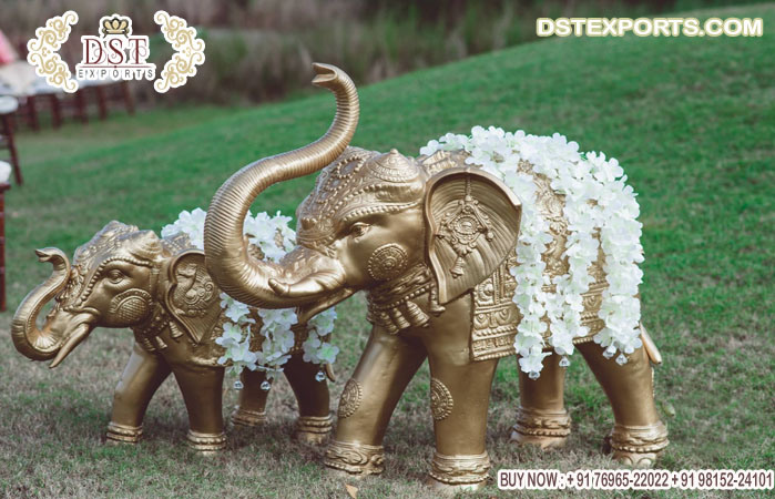 Elephant Statue For Wedding Ceremony Decoration