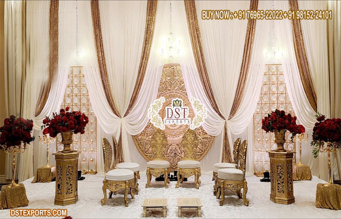 Classic Look Wedding Stage Decoration