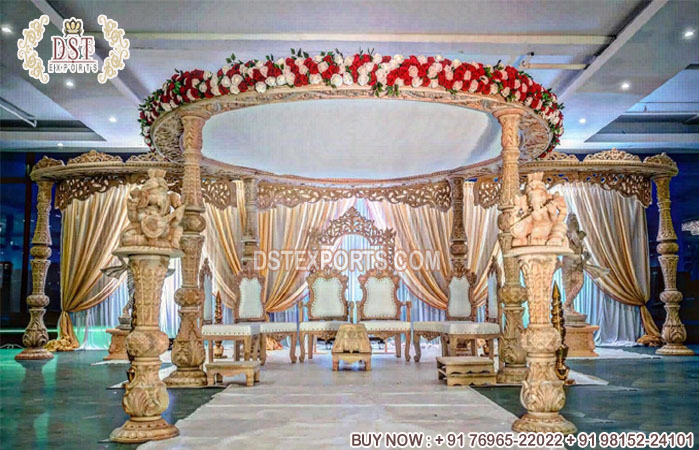 Fascinating Indian Wedding Mandap Decoration