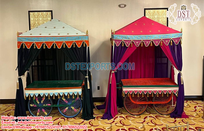 Traditional Wedding Rehdi Stage Stalls Decor