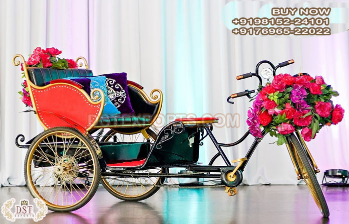 Dhamakedar Wedding Entry Rickshaw For Bride