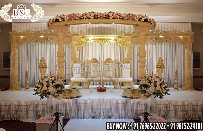 Marvelous Manvi Mandap for Indian Wedding Ceremo