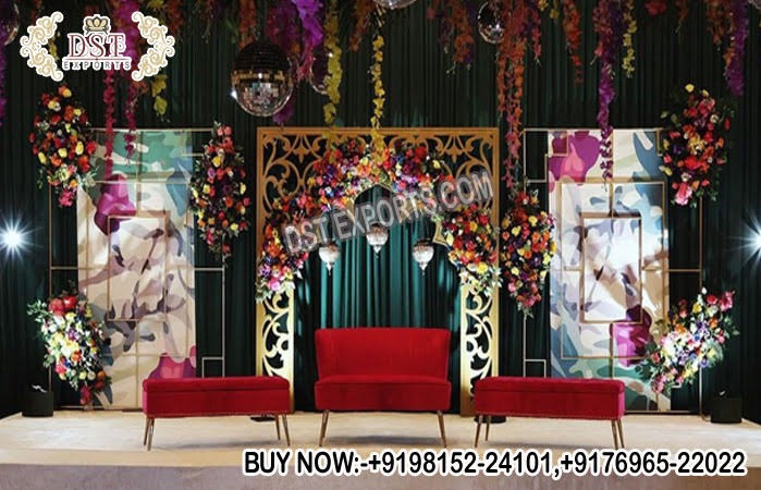 Elegant Look Laser Cut Backdrop Panels & Stands