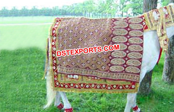 Heavy Embroidry Horse Costumes