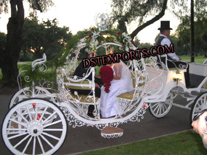 Cindrela wedding carriage