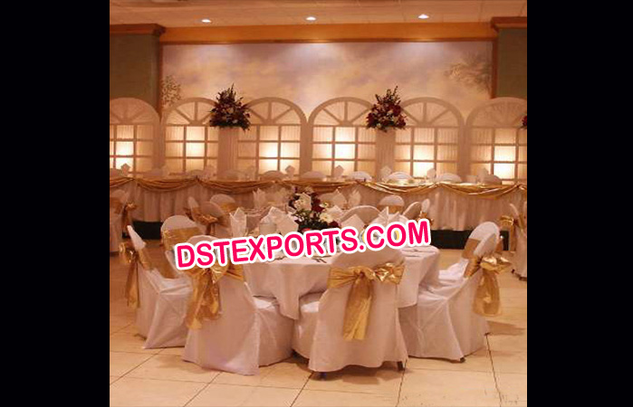 Decorated Chair Covers Set