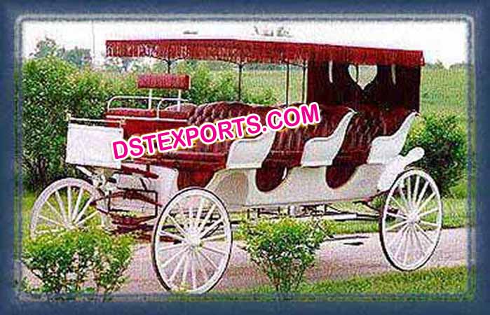 Three Seater Horse Drawn Buggy