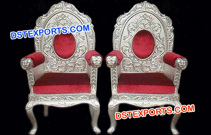 Wedding Silver Decorative Chairs