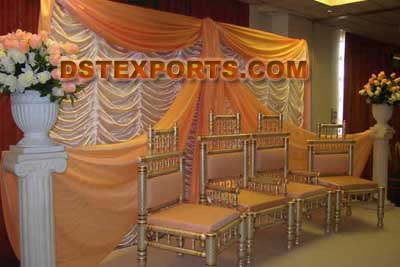 DECORATED STAGE BACKDROPS