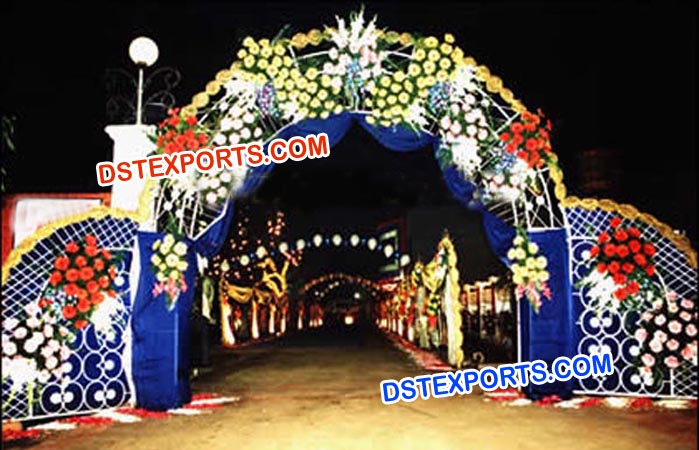 Decorated Wedding Welcome Gates