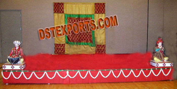 INDIAN WEDDING DECRATED EMBRODRIED BACKDROP