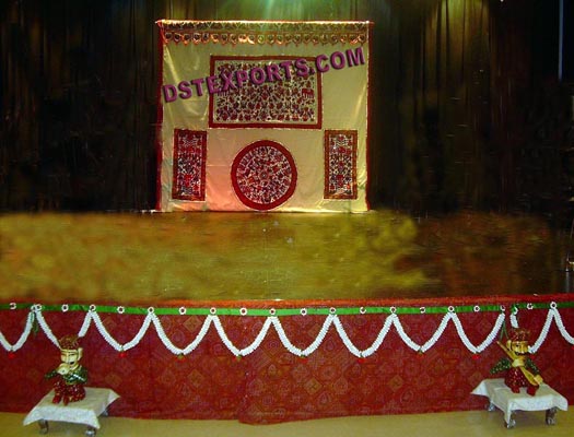 INDIAN WEDDING PATACHWORK BACKDROPS