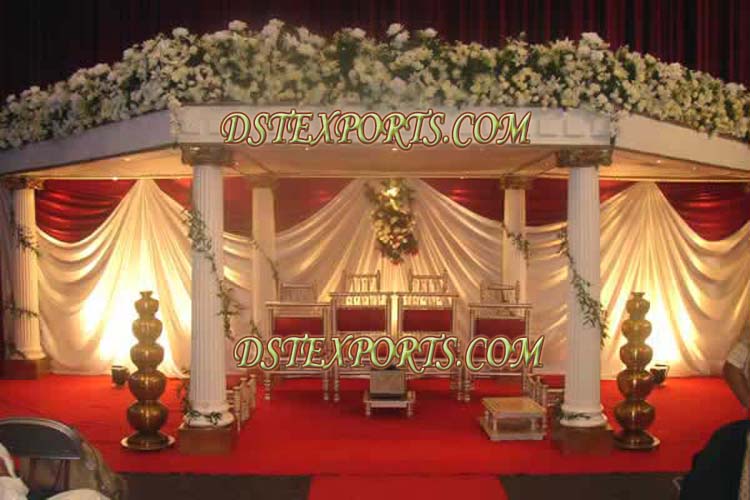WEDDING DECORATED STAGE