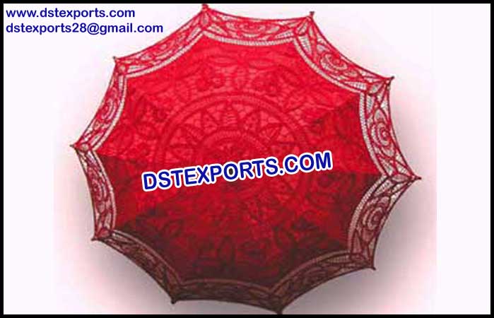 Designer Red Umbrella