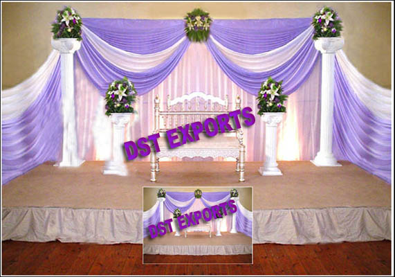 WEDDING COLOURFUL STAGE BACKDROP