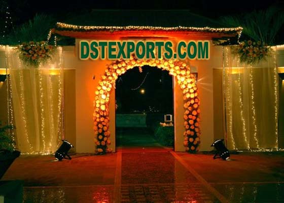 INDIAN WEDDING LIGHTED GATES