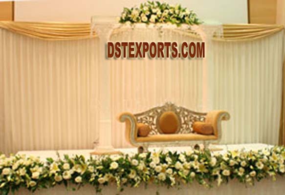 INDIAN WEDDING DESIGNER BACKDROP STAGE