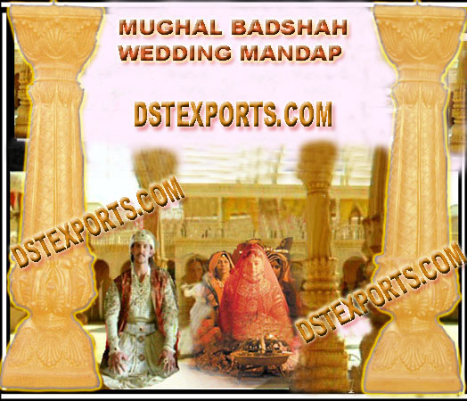 MUGHAL BADSHAH WEDDING PILLARS