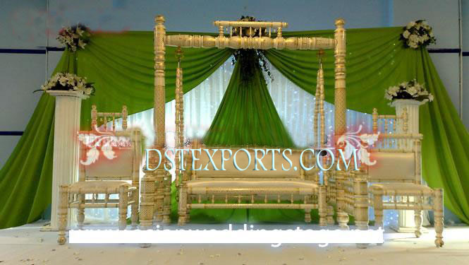 INDIAN WEDDING STAGE WITH SWING