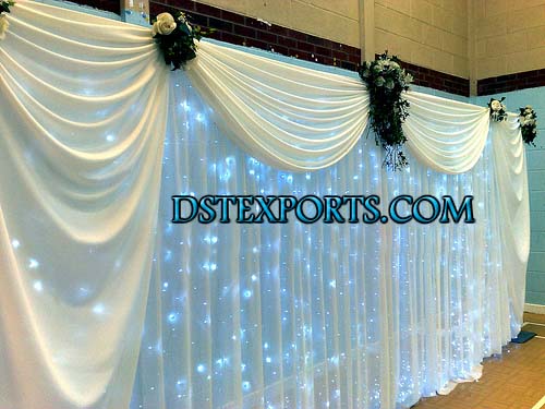 ASIAN WEDDING STAGE BACKDROP