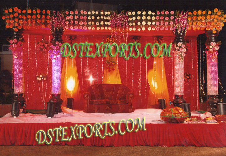 INDIAN WEDDING CRYSTAL STAGE