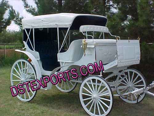 NEW COVERED HORSE CARRIAGES