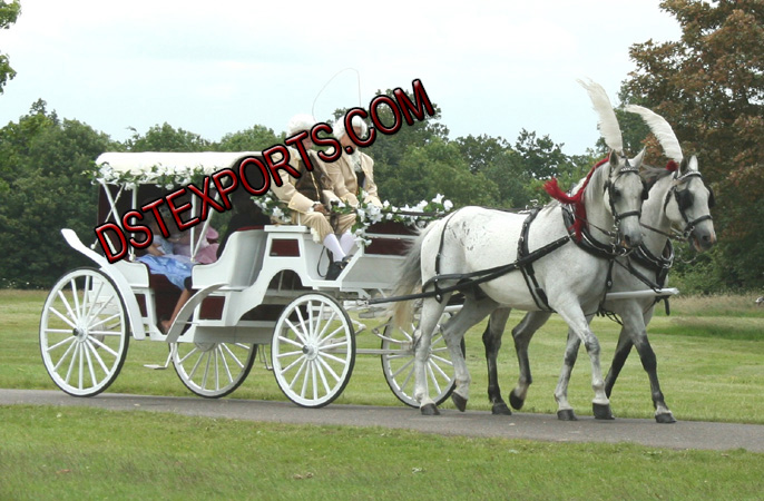 WEDDING HORSE DRAWN CARRIAGES