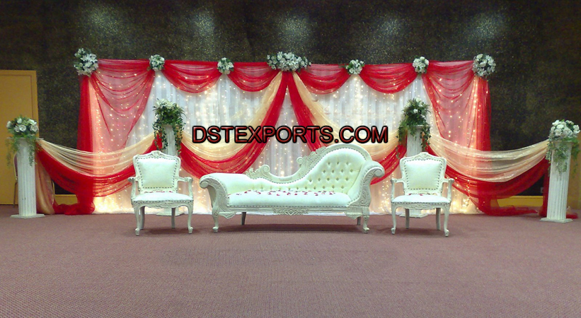ASIAN WEDDING MEHANDI STAGE FURNITURE