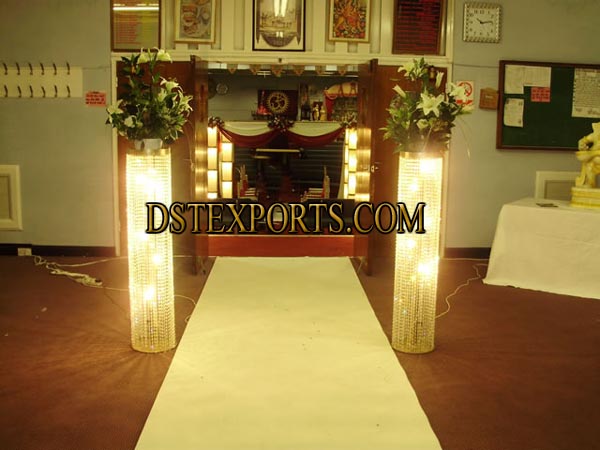 ASIAN WEDDING CRYSTAL LIGHTED STAGE