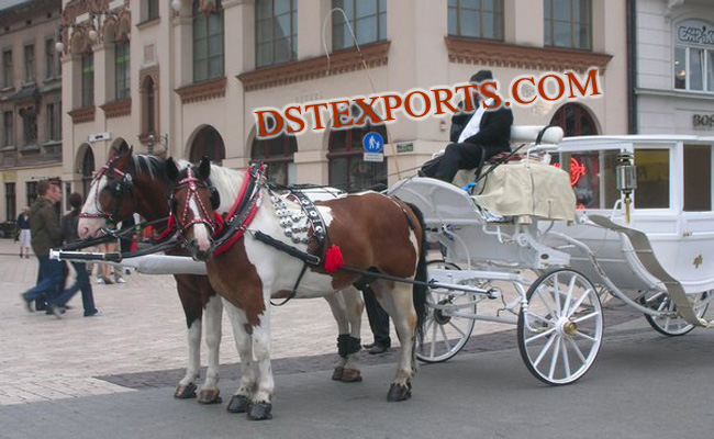PRINCE WEDDING COVERED CARRIAGE
