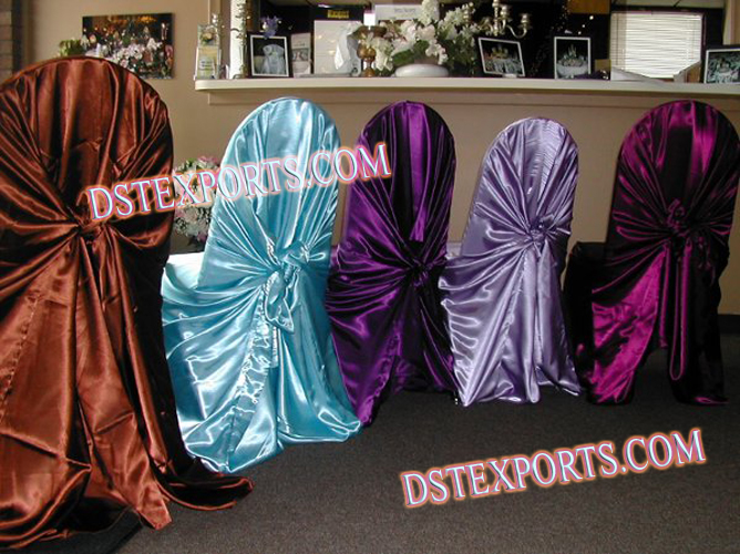 WEDDING DESIGNER COLOURFUL CHAIR COVERS