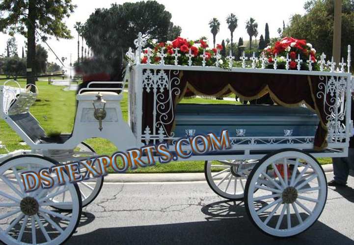 FUNERAL HORSE DRAWN CARRIAGES