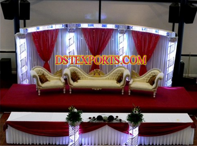 ASIAN WEDDING  NEW RECEPTION STAGE
