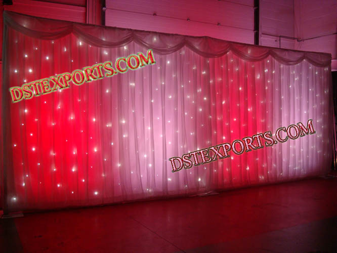 WEDDING LIGHTED BEAUTIFUL STAGE BACKDROP