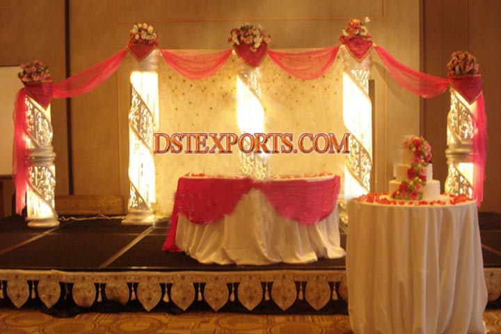 NEW HINDU MARRIAGE RECEPTION STAGE