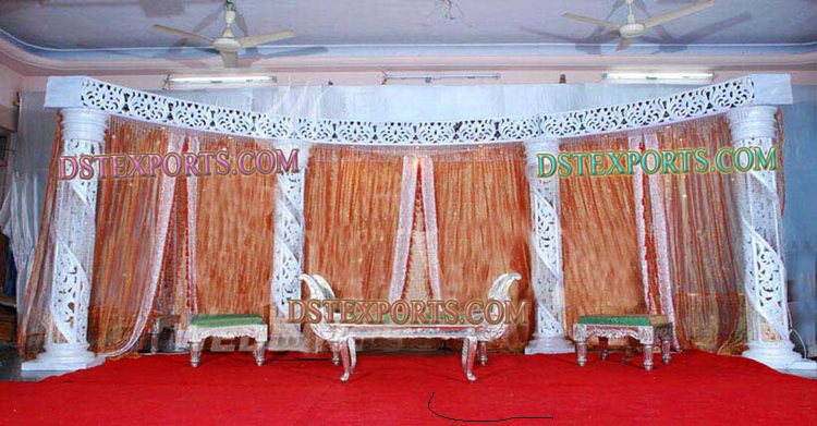 INDIAN MARRIAGE FIBER CRYSTAL STAGE
