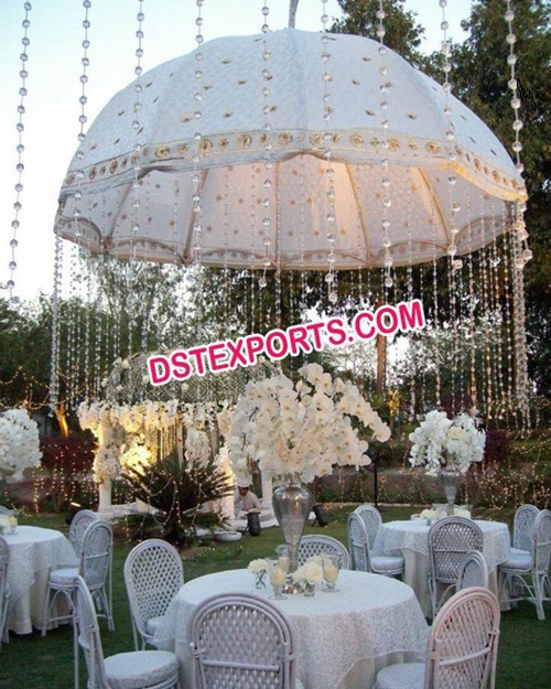 Indian Wedding Stage Embrodried Umbrella/Wedding