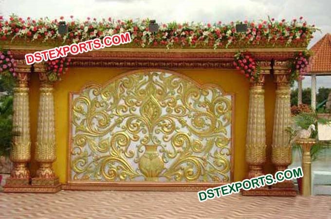 Wedding Fiber Backdrop Frame Decorations