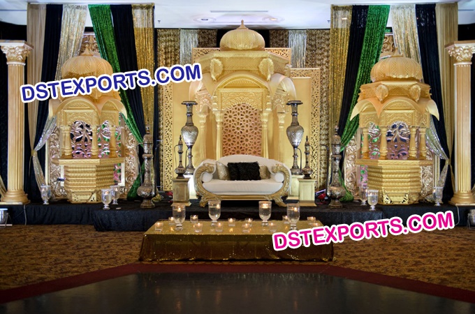 Royal Rajwada Wedding Stage Set