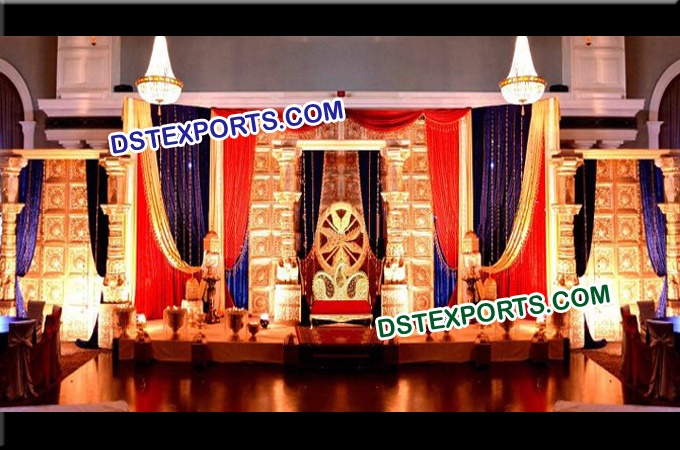 Traditional Indian Wedding Stage