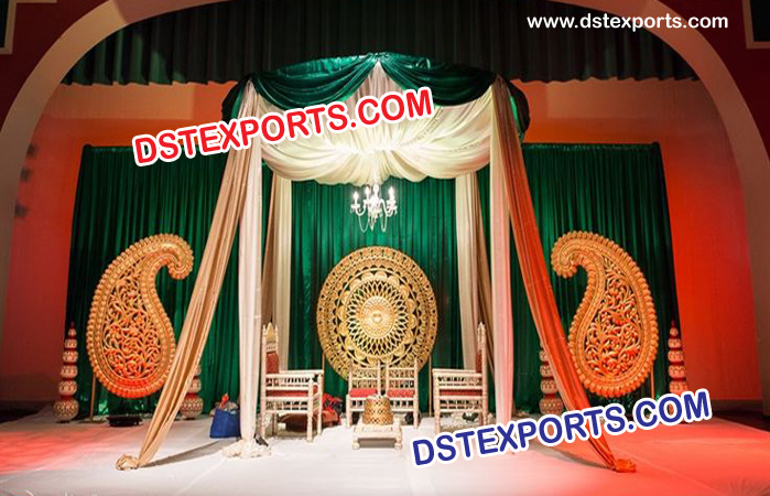 Indian Wedding Decoration Paisley Props