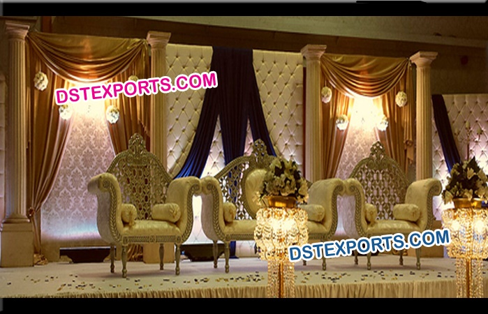 Crystal Fitted Asian Wedding Stage