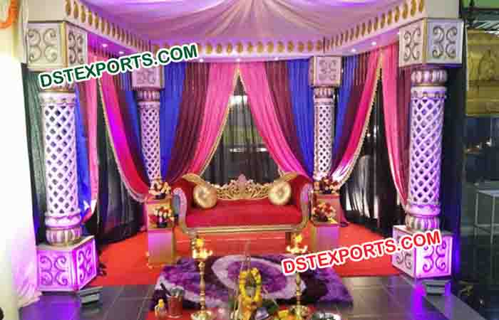 Wedding Mughal Stage Set