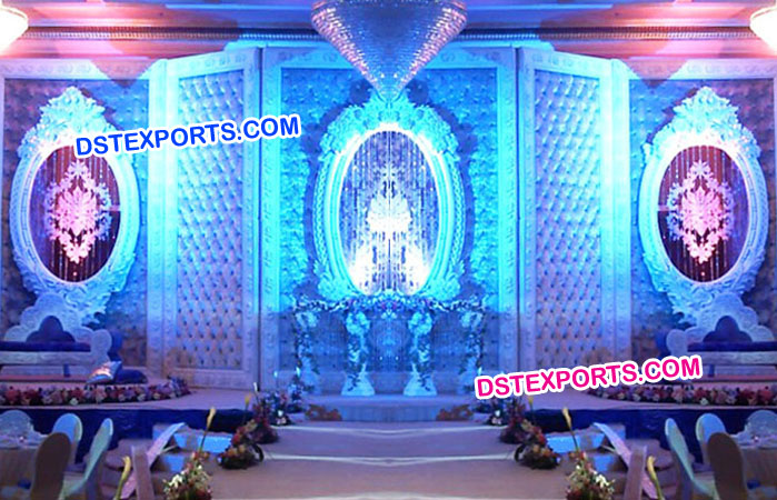 Night Stage Oval Panels Decoration
