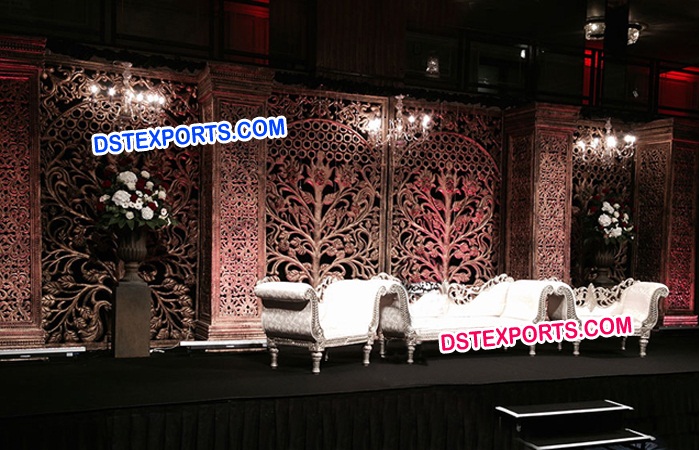 Muslim Wedding Ceremony Stage Set