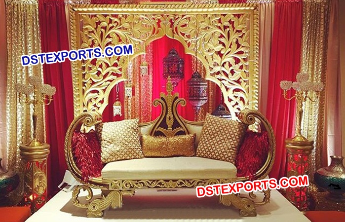 Royal Maharaja Wedding Stage Decoration