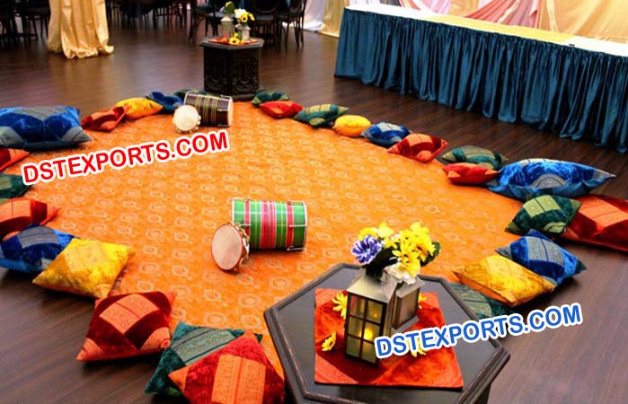 Multicolour Cushion Covers for Wedding Decoration