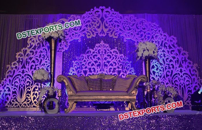 Stylish Wedding Stage Backdrop
